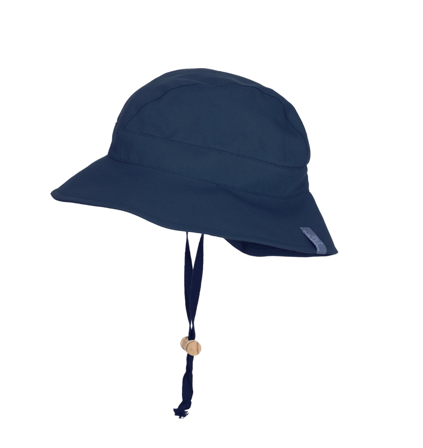 Pickapooh organic cotton Fritzi sun hat in Navy