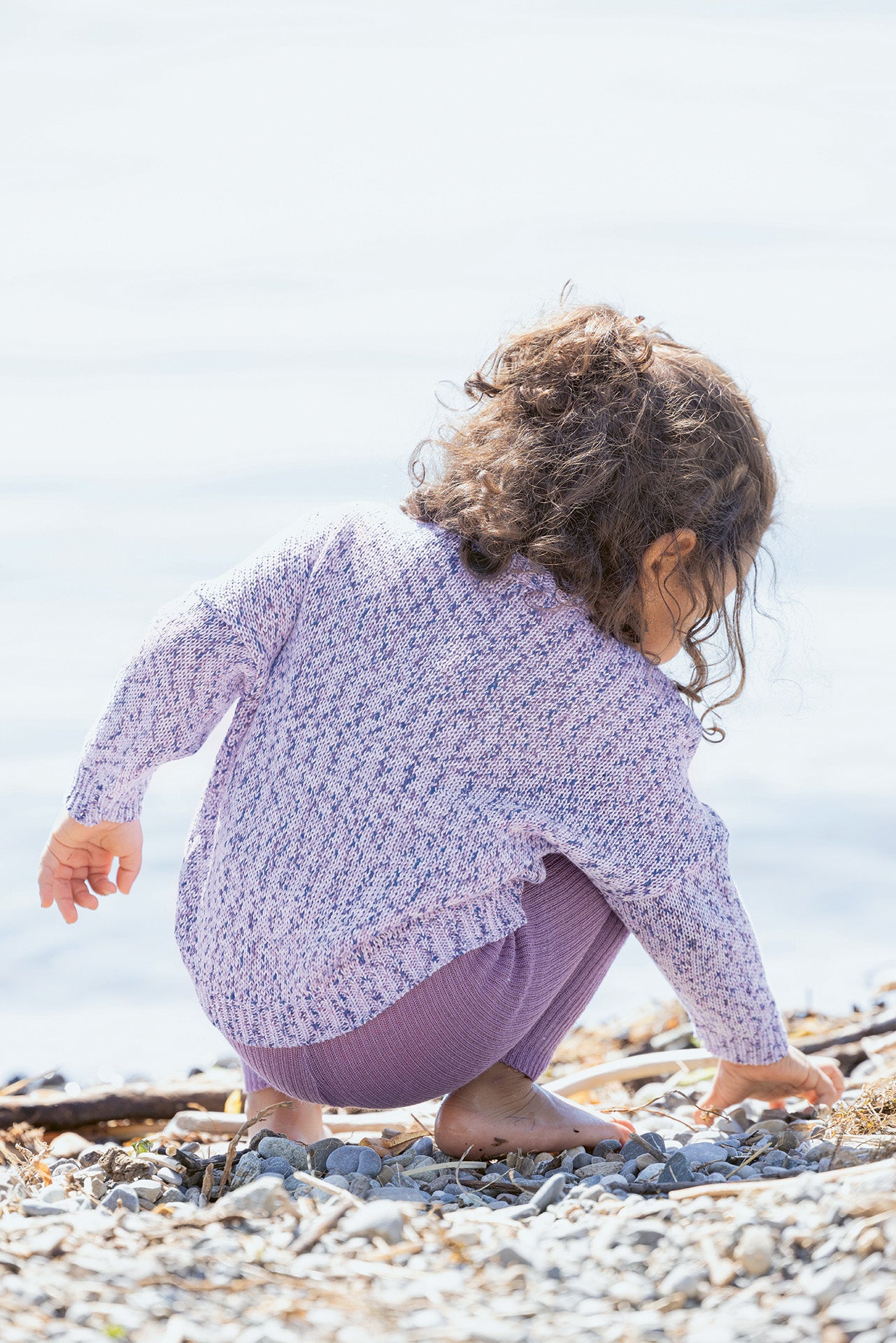 Cotton confetti sweater