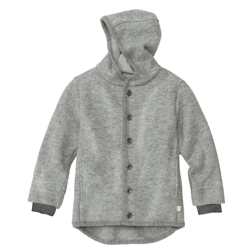 Disana boiled wool jacket in gray