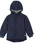 Disana boiled wool jacket in indigo