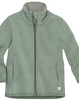 Lightweight boiled wool jacket