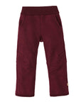 Disana boiled wool trousers in cassis
