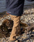 Lifestyle of Disana boiled wool trousers in caramel