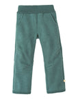 Disana boiled wool trousers in eucalyptus 