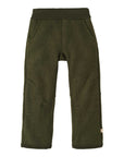 Disana boiled wool trousers in olive