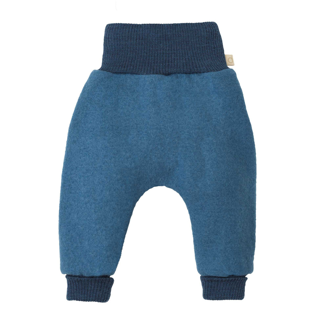 Disana boiled wool bloomers in dove blue