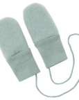 Wool fleece baby mittens