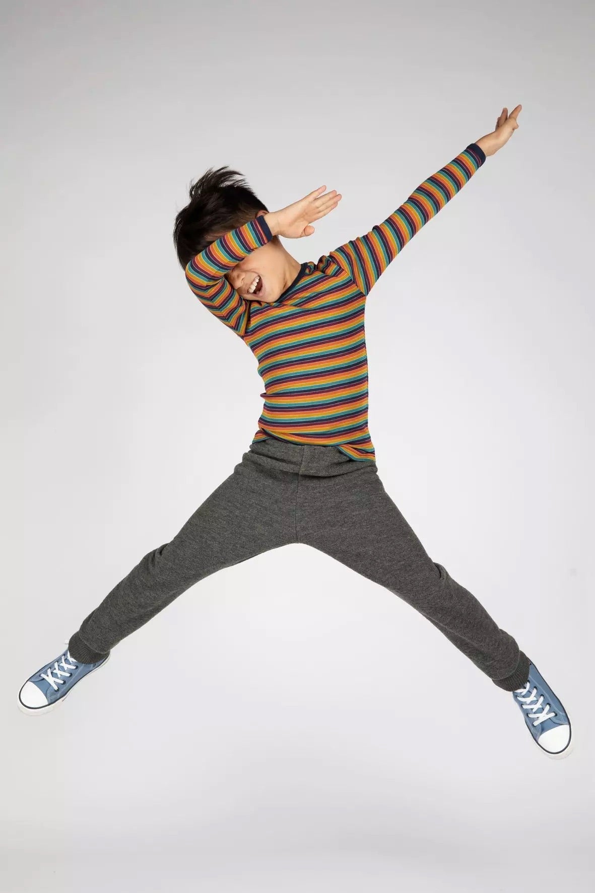 Boiled wool pants for big kids