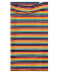 Neck warmer - wool/silk - stripe