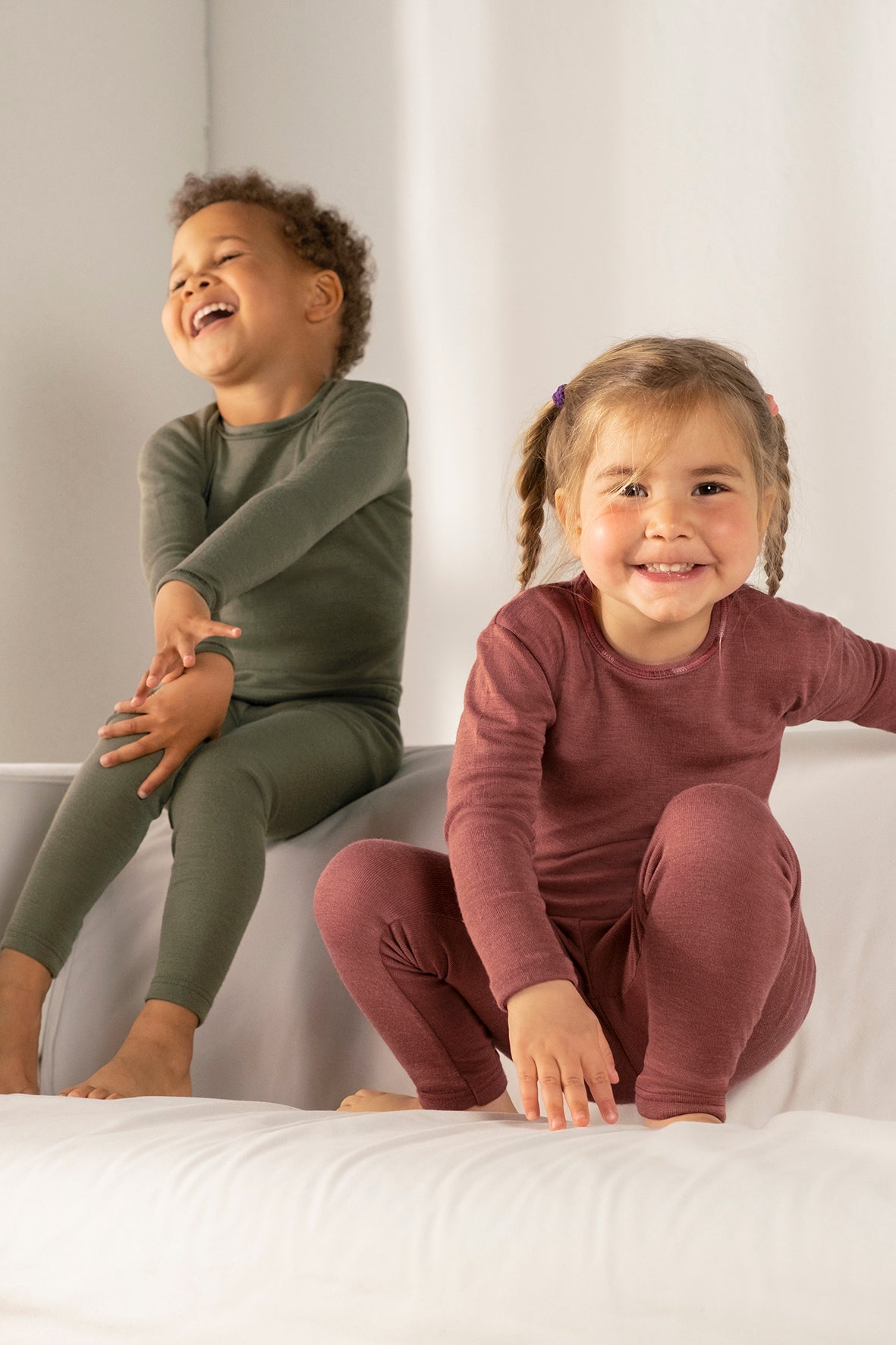 Children's silk clearance long underwear