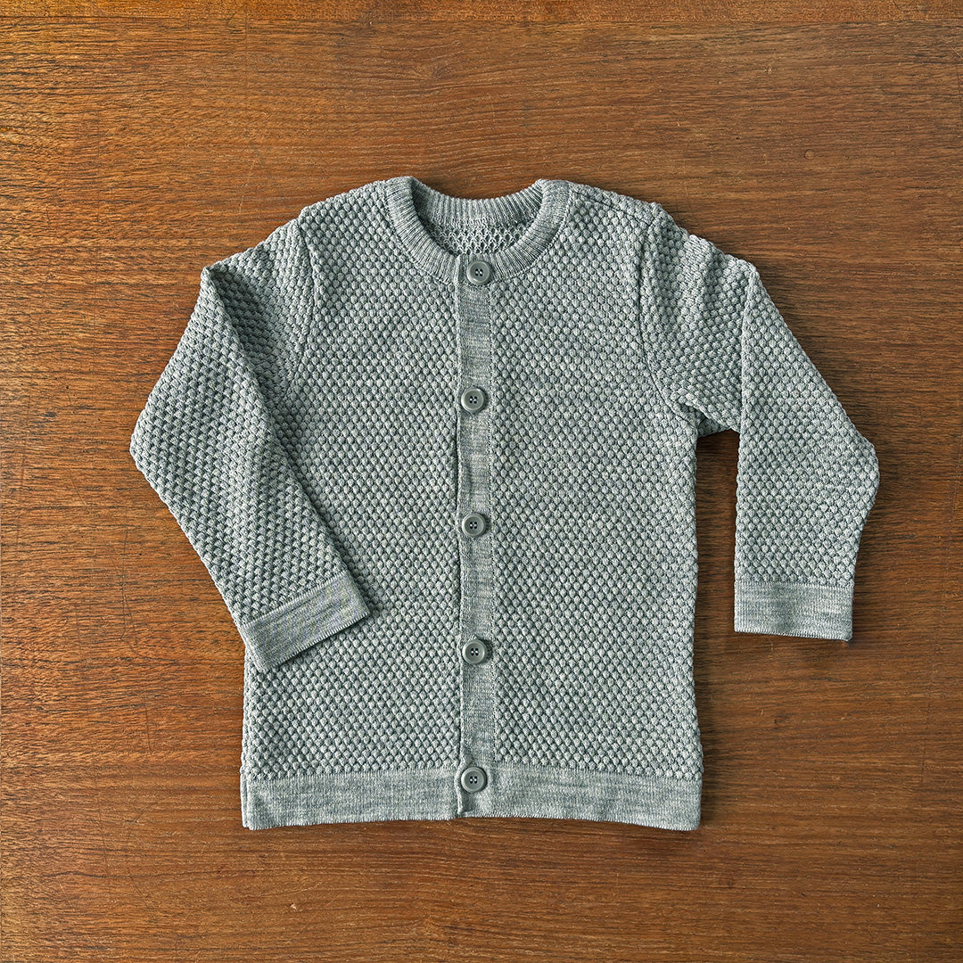 Wool honeycomb cardigan – Bigelow Lane