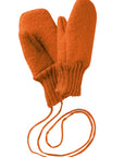 Boiled wool mittens