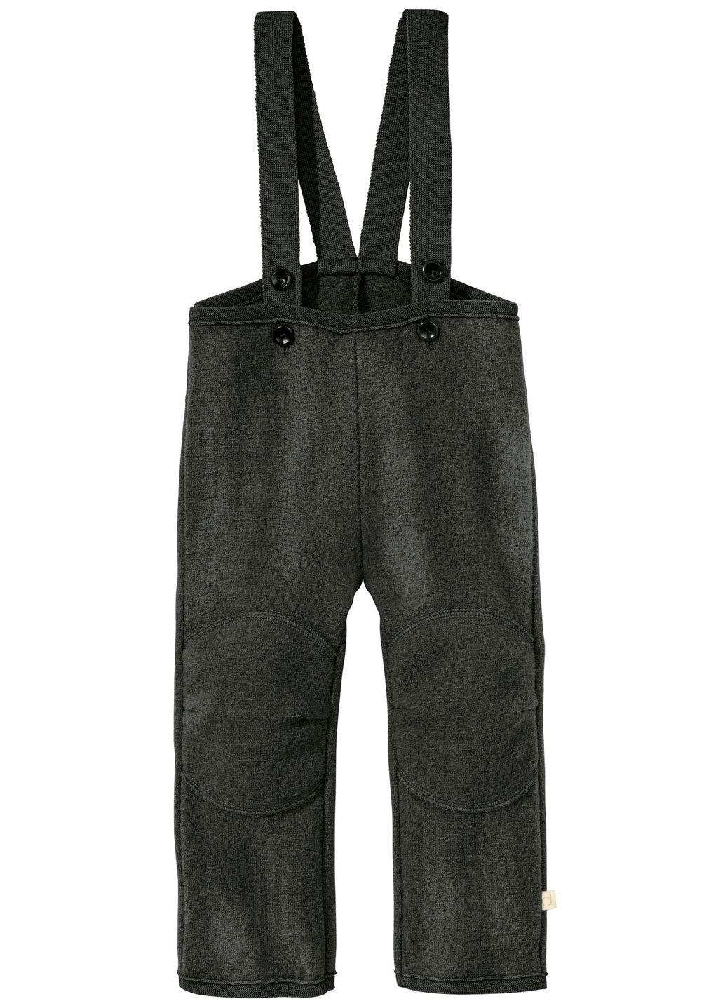 Disana boiled wool trousers in charcoal 
