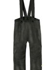 Disana boiled wool trousers in charcoal 