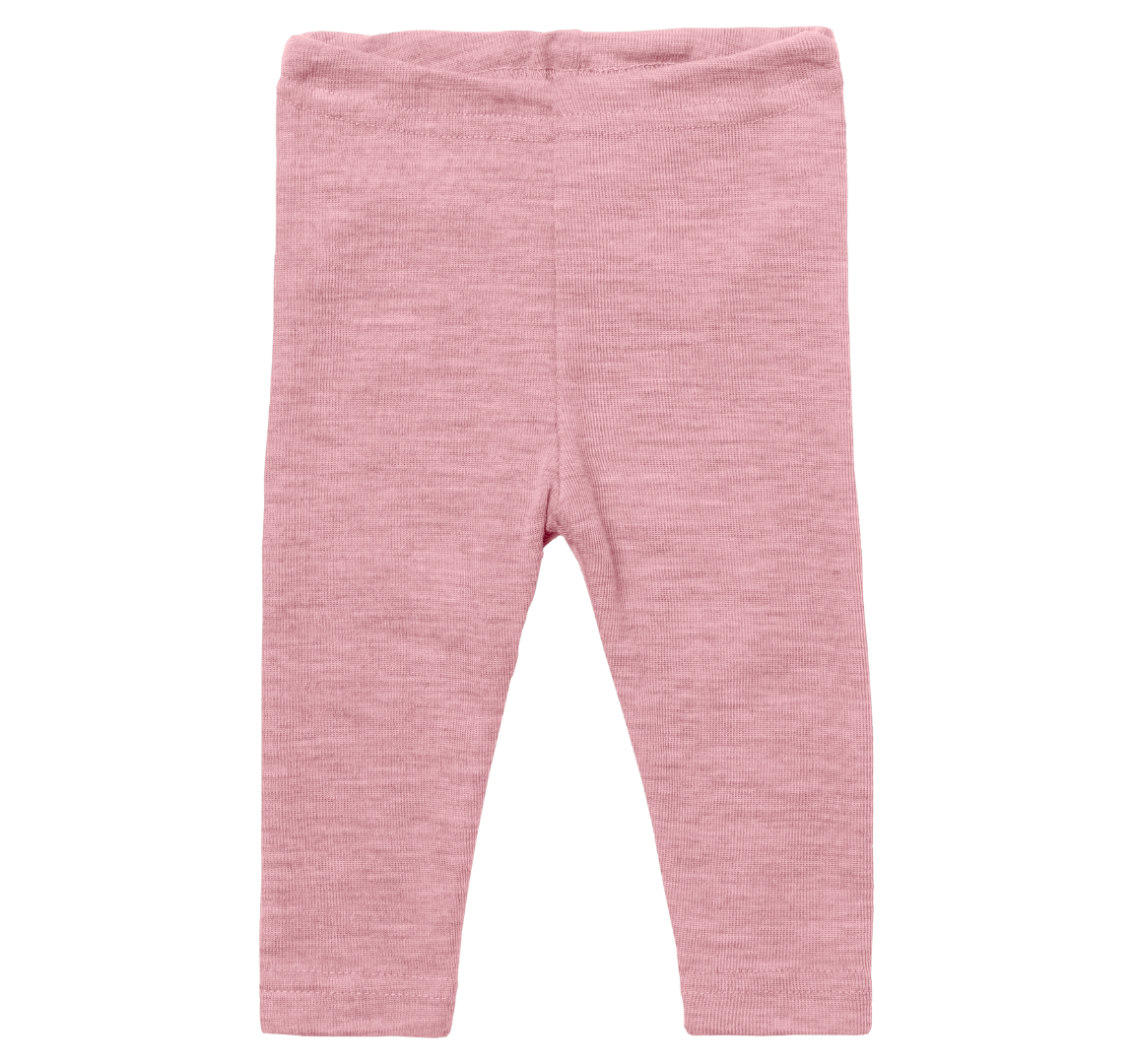 Engel 100% wool baby leggings in rose heather