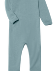 Engel slate blue wool/silk sleep overall