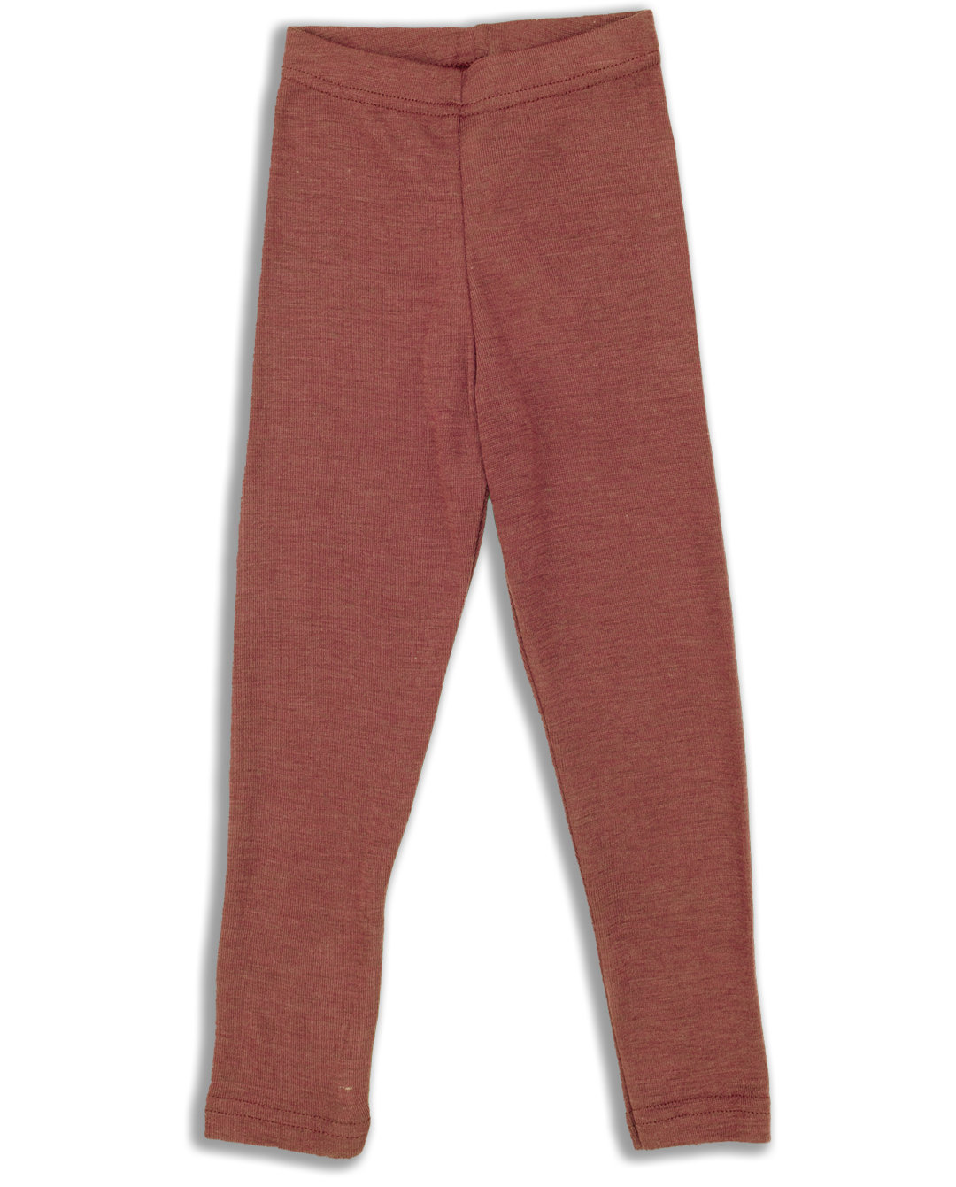 Engel children's wool-silk leggings in copper