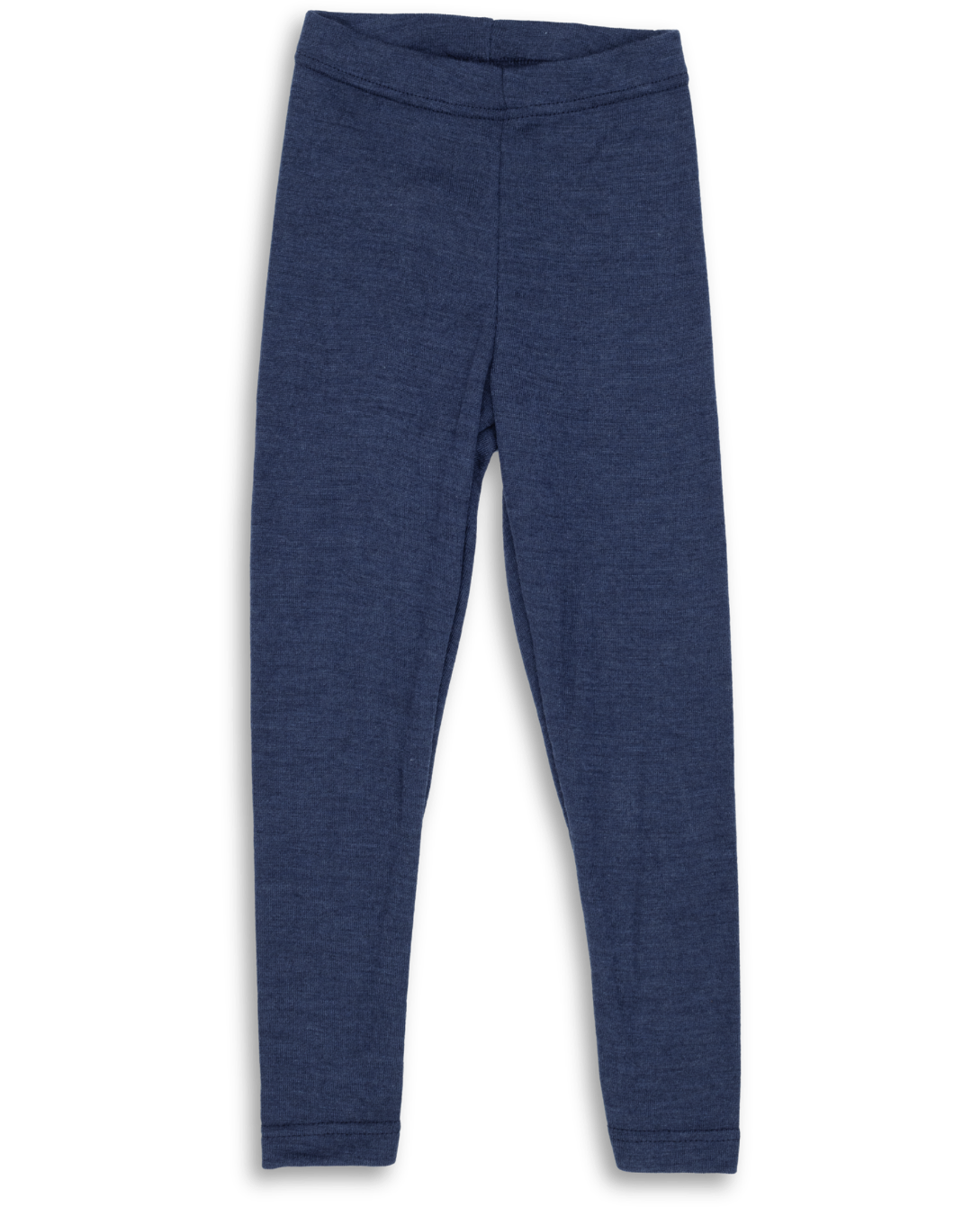 Engel children's wool-silk leggings in navy