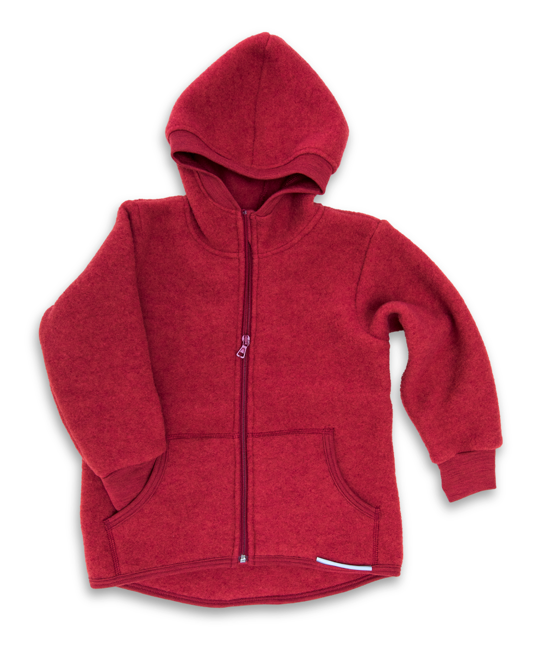 Engel kids wool jacket in jasper melange