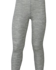 Children's wool/silk leggings by Engel, in gray.