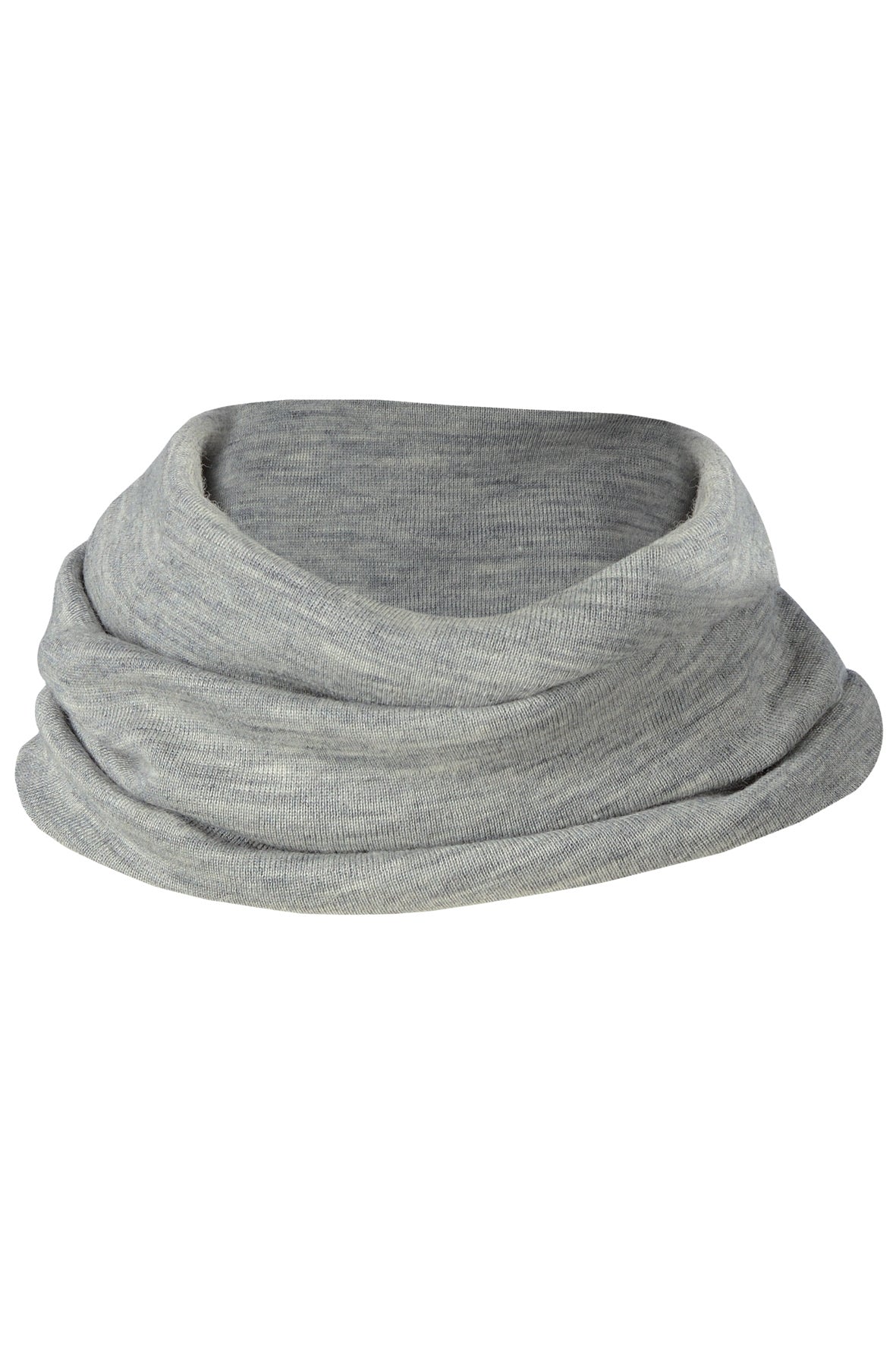 Engel silk wool loop scarf in gray