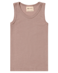 Engel dusty rose wool silk tank
