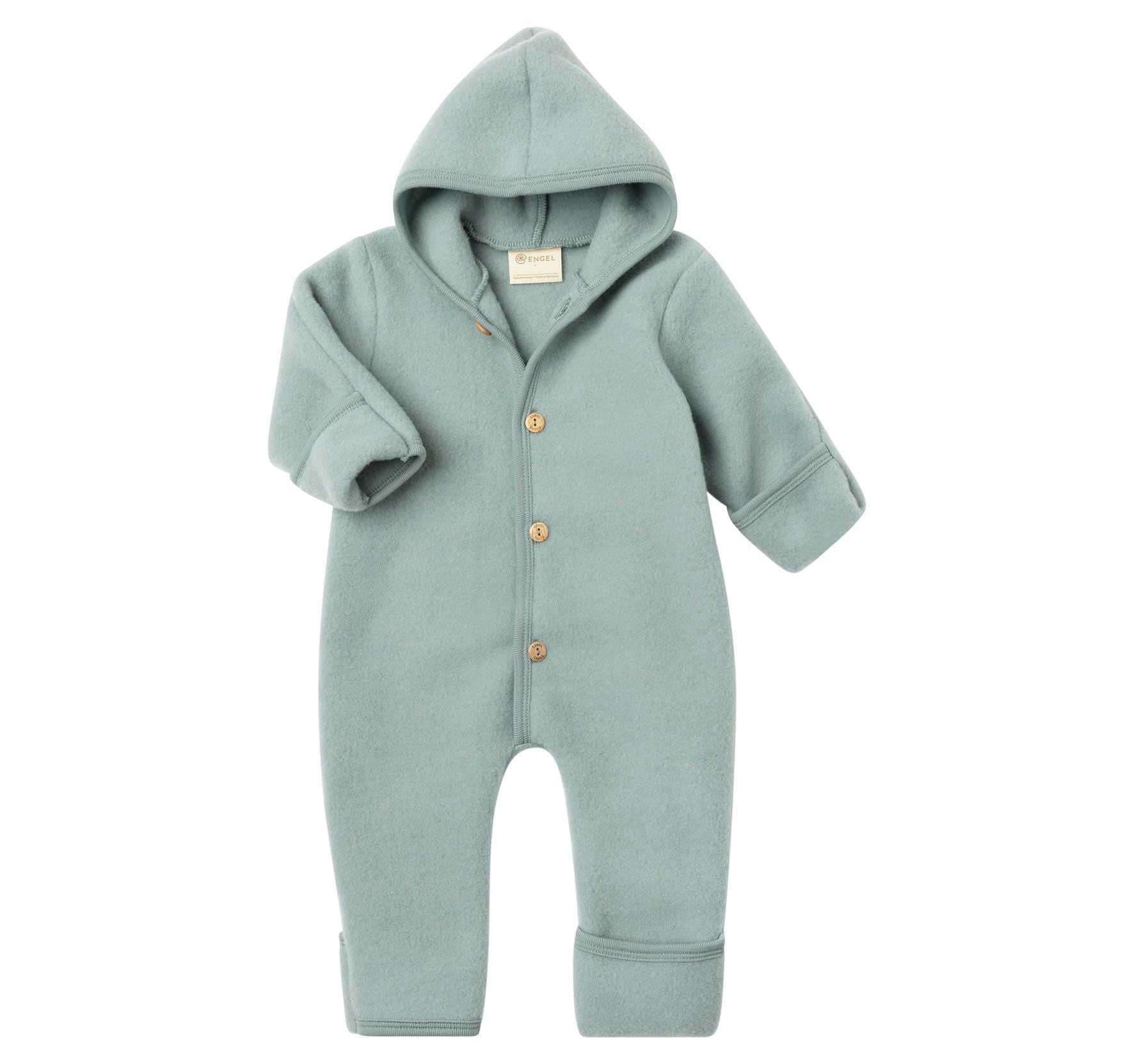 Hooded wool fleece overall – Bigelow Lane