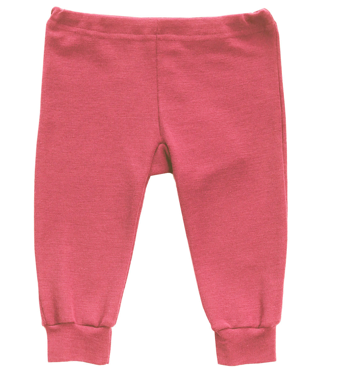 Hocosa wool/silk baby pants in coral  