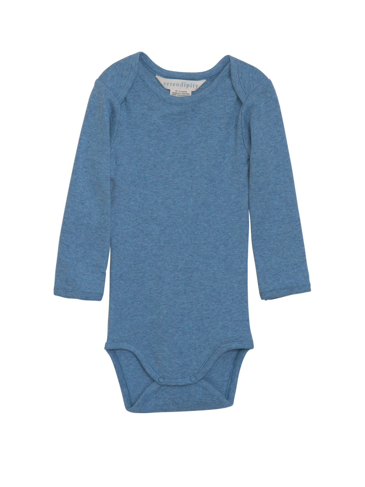 Serendipity's organic cotton azur long sleeved bodysuit