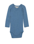 Serendipity's organic cotton azur long sleeved bodysuit