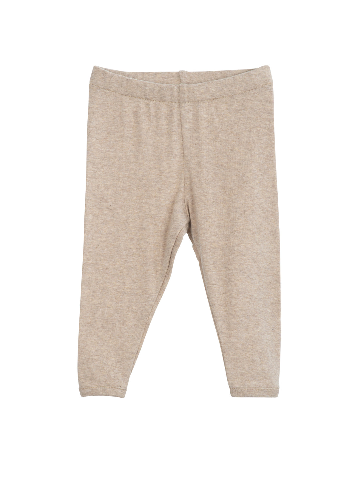 Serendipity organic cotton baby leggings in oat