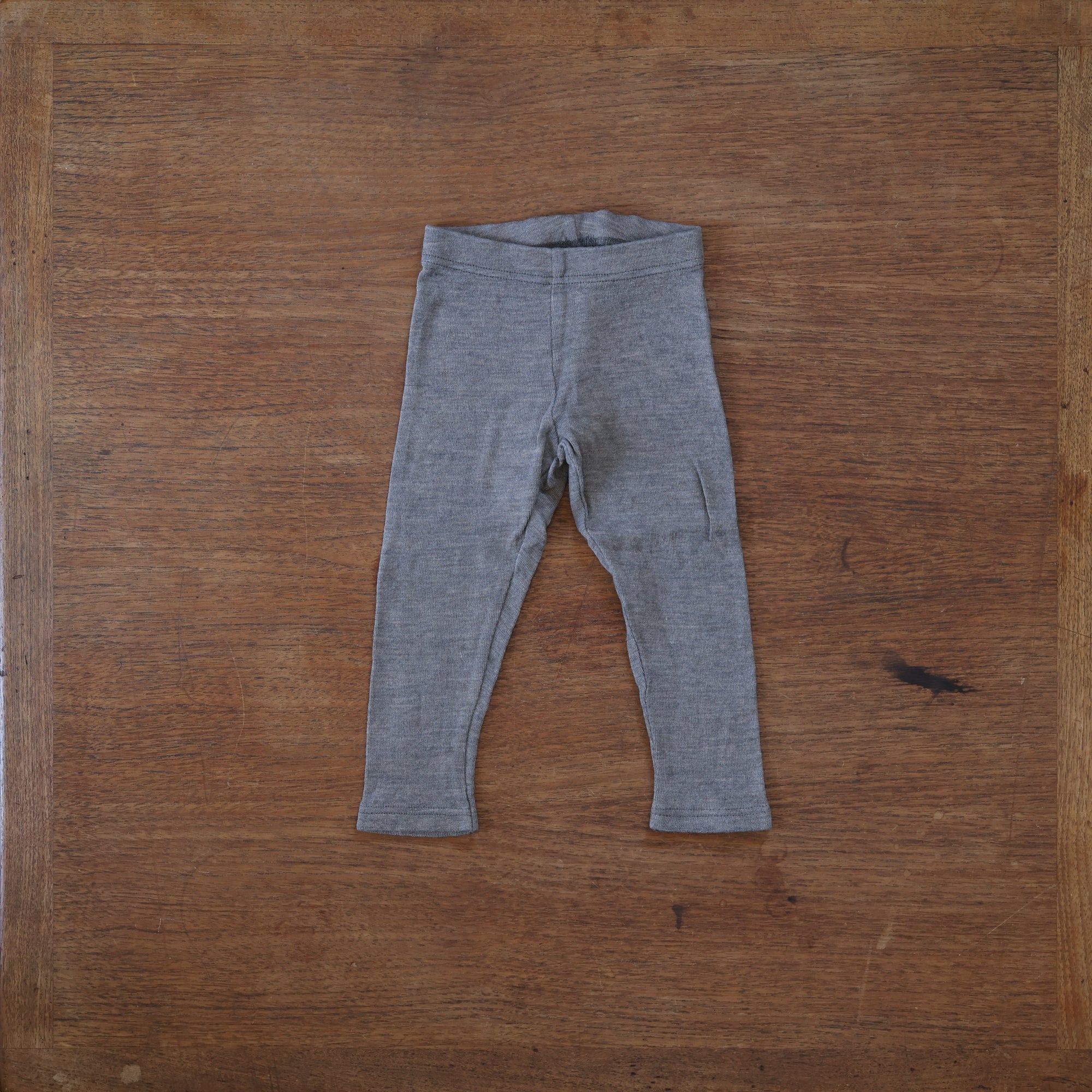 preloved engel wool/silk baby leggings in walnut