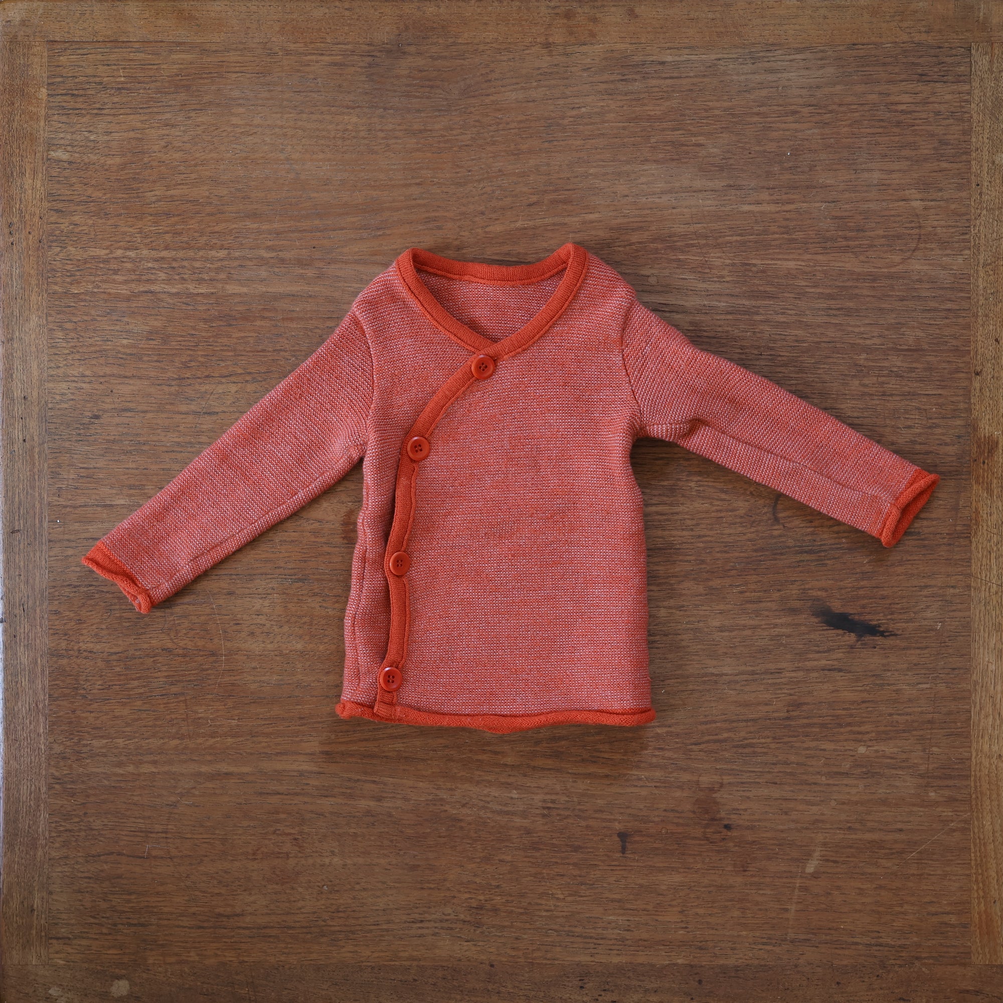 Side-button wool sweater (3-6 months)