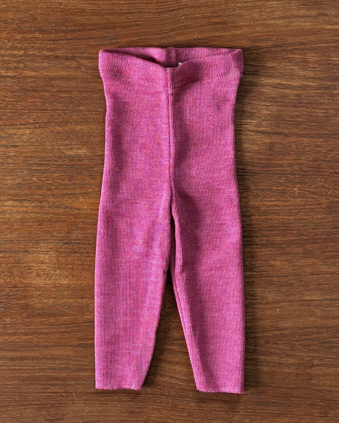 Reiff wool leggings in dusty rose