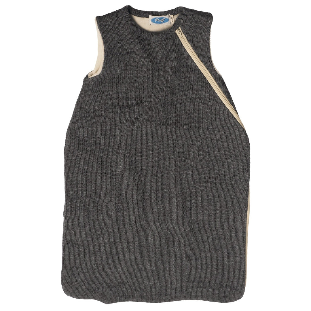 Reiff merino wool cotton lining sleeveless sleepsack in carribean