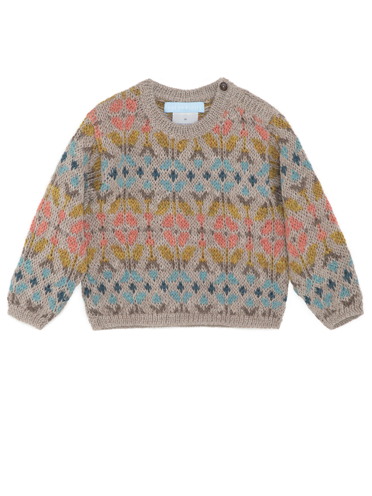 serendipity alpaca garden sweater