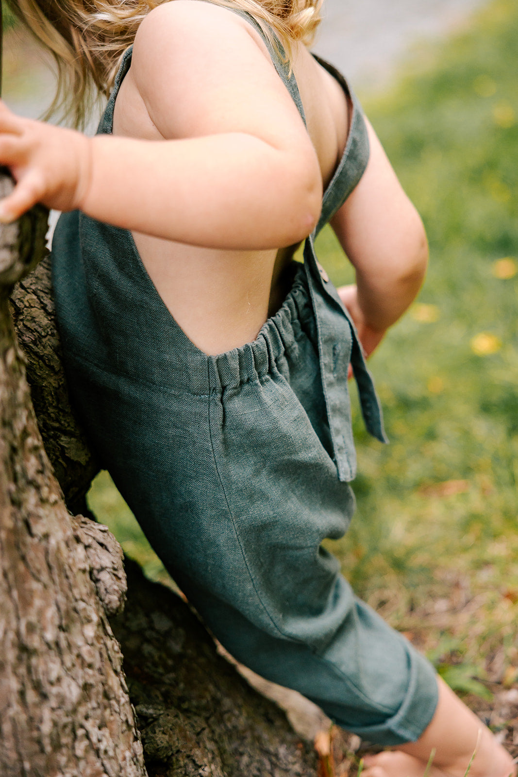 lifestyle of linen romper