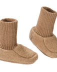 Boiled wool booties