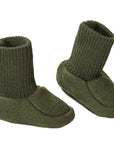 Boiled wool booties