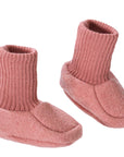 Boiled wool booties