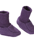 Boiled wool booties