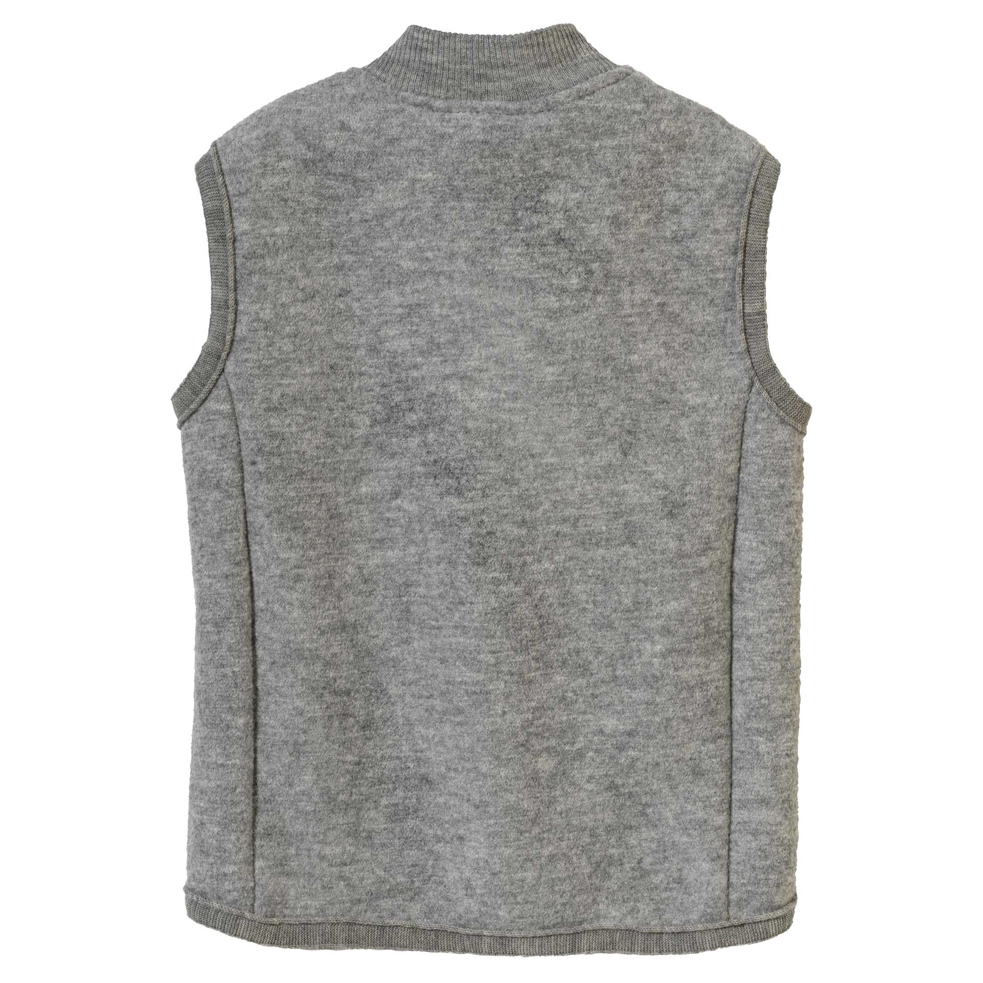 Boiled wool vest