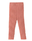 Winter ribbed wool leggings