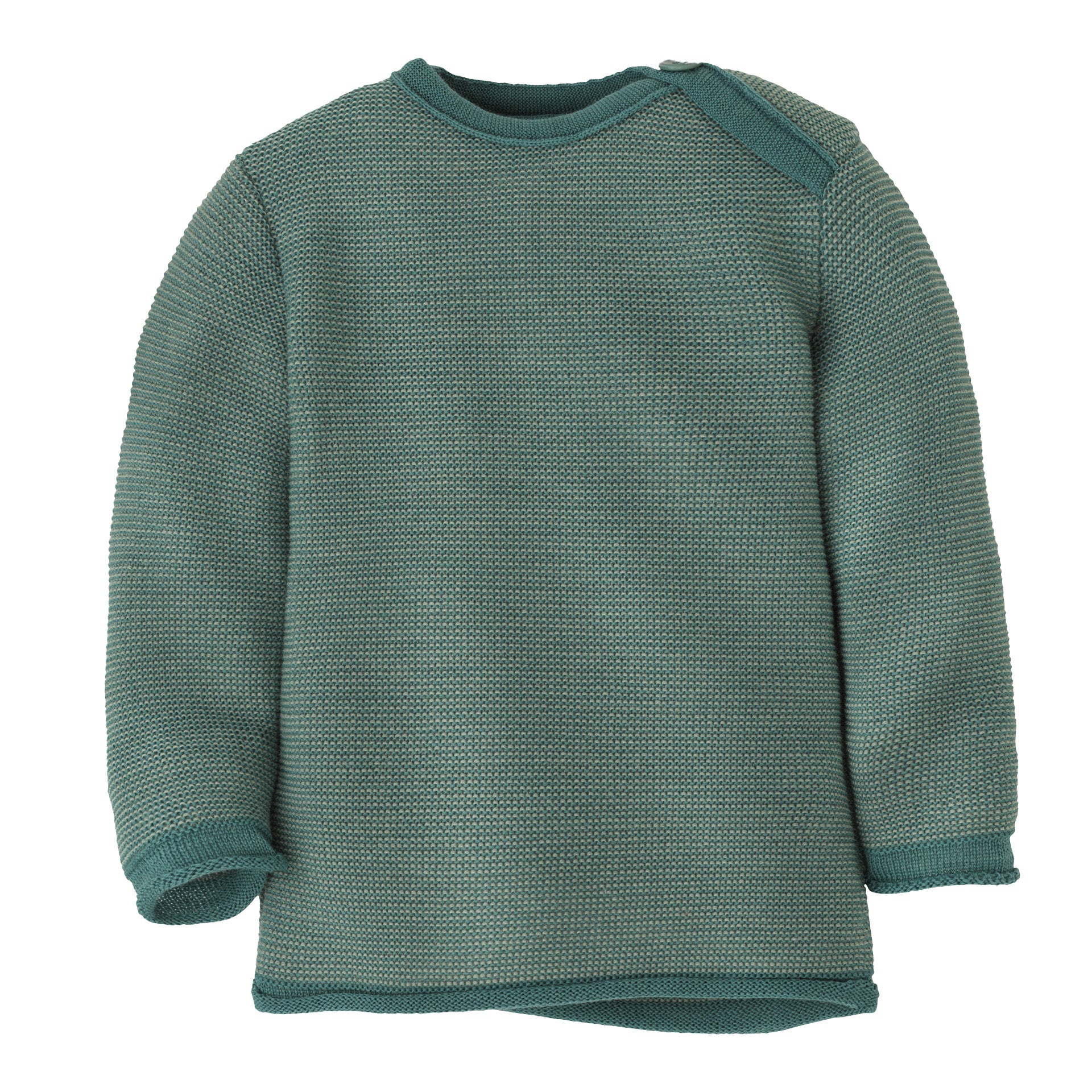 Disana melange sweater eucalyptus jade