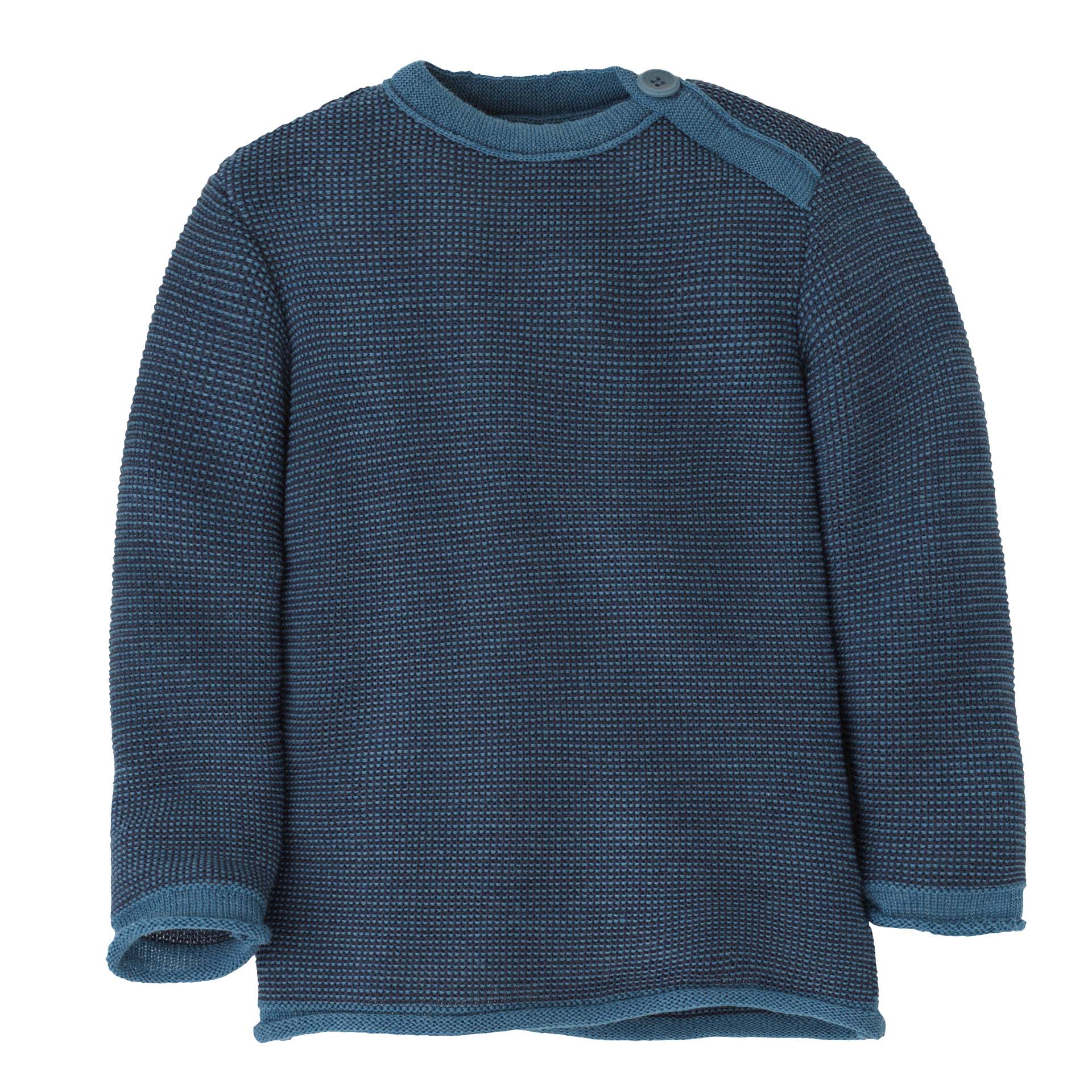 Disana melange sweater dove blue indigo