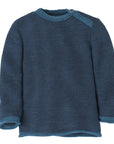 Disana melange sweater dove blue indigo